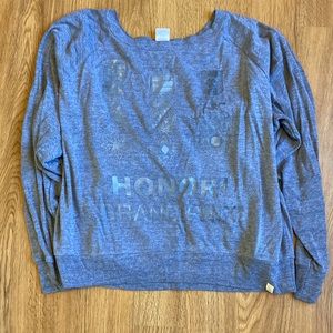 Faded grey sweatshirt